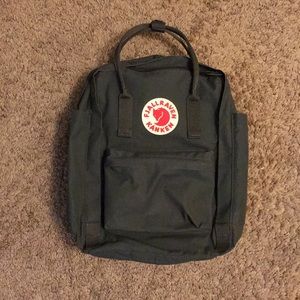 Fjallraven Kanken Backpack Frost Green w/ Laptop